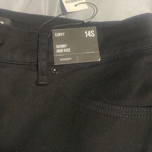 NWT Express Black Skinny Jeans